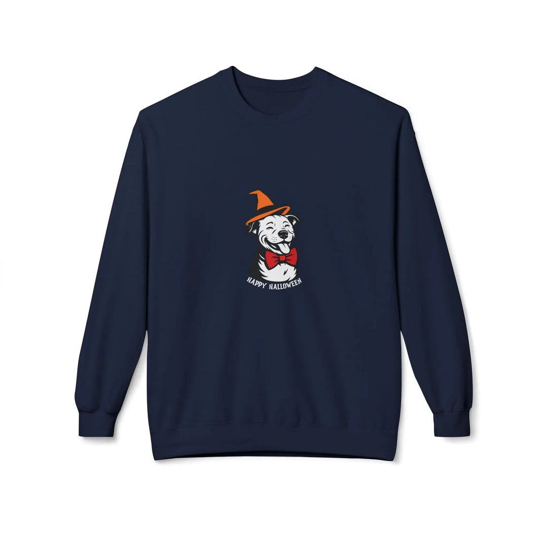 Halloween Pit V2 Softstyle Fleece Crewneck Sweatshirt Printify