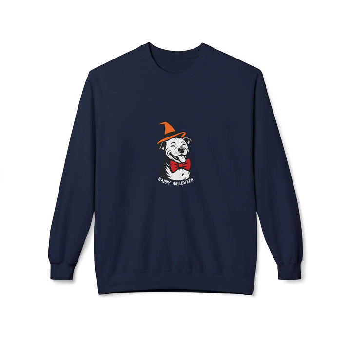 Halloween Pit V2 Softstyle Fleece Crewneck Sweatshirt Printify