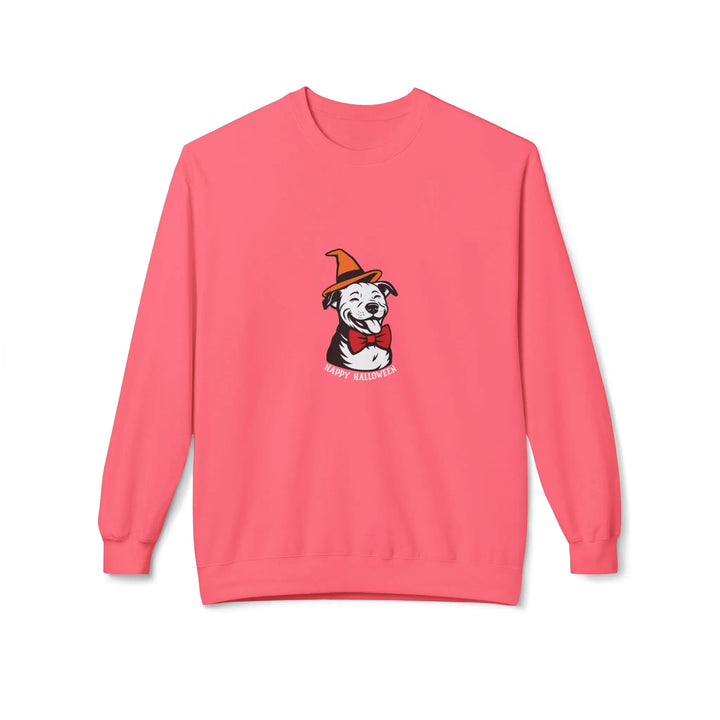 Halloween Pit V2 Softstyle Fleece Crewneck Sweatshirt Printify