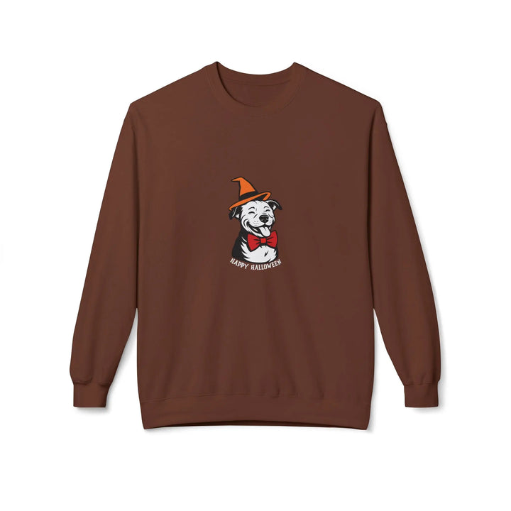 Halloween Pit V2 Softstyle Fleece Crewneck Sweatshirt Printify