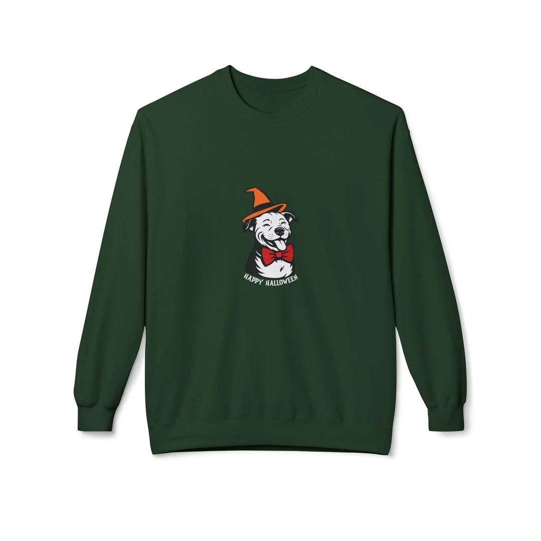 Halloween Pit V2 Softstyle Fleece Crewneck Sweatshirt Printify