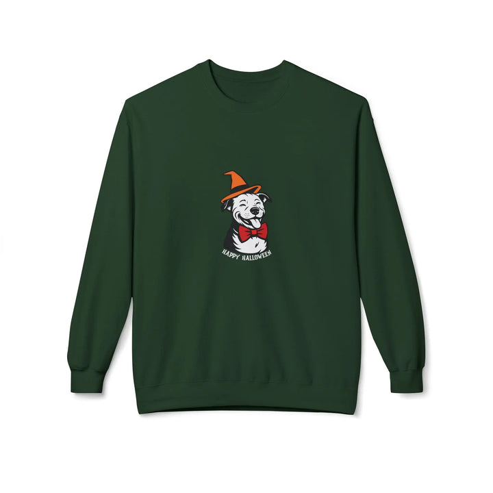 Halloween Pit V2 Softstyle Fleece Crewneck Sweatshirt Printify