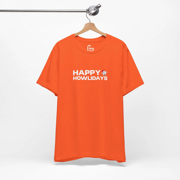 Happy Howlidays 2025 Unisex Short Sleeve T-shirt Printify