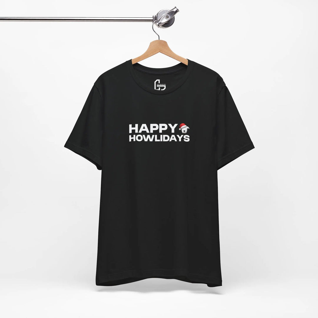 Happy Howlidays 2025 Unisex Short Sleeve T-shirt Printify