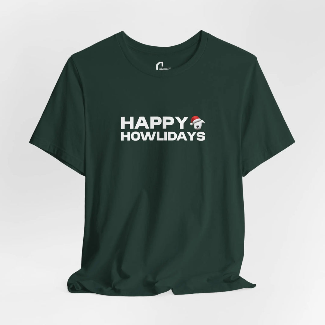 Happy Howlidays 2025 Unisex Short Sleeve T-shirt Printify