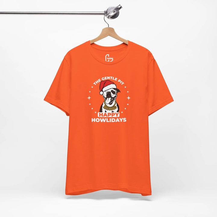 Happy Howlidays 2025 V3 Unisex Short Sleeve T-shirt Printify