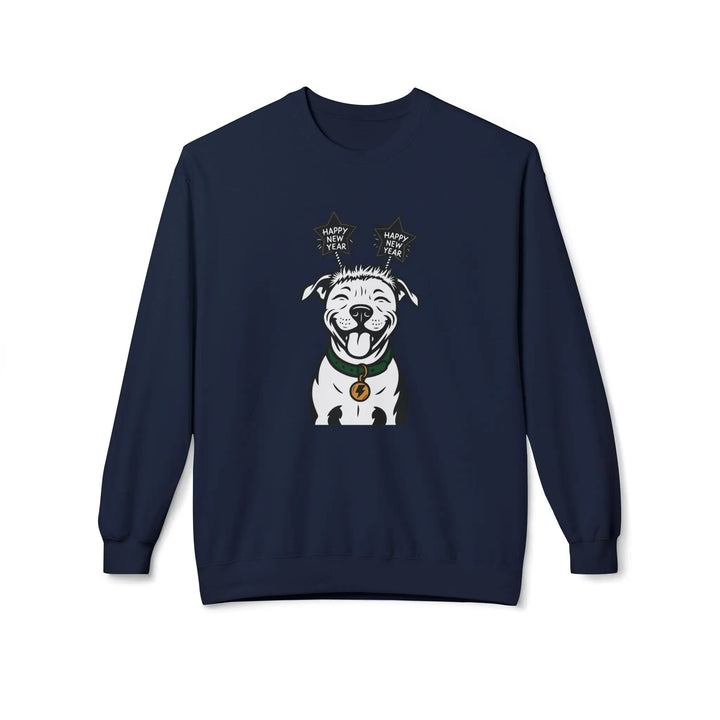 Happy New Year Pit LMTD. Softstyle Fleece Crewneck Sweatshirt Printify