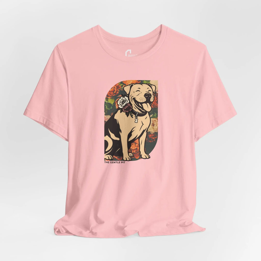 Happy Pit Floral Unisex Jersey Short Sleeve Tee Printify