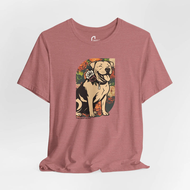 Happy Pit Floral Unisex Jersey Short Sleeve Tee Printify