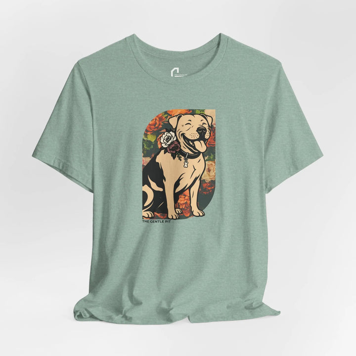 Happy Pit Floral Unisex Jersey Short Sleeve Tee Printify