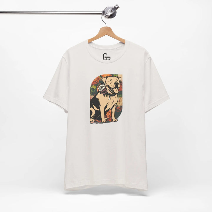 Happy Pit Floral Unisex Jersey Short Sleeve Tee Printify