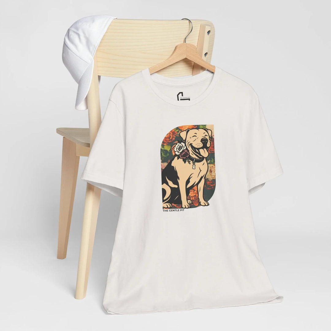 Happy Pit Floral Unisex Jersey Short Sleeve Tee Printify