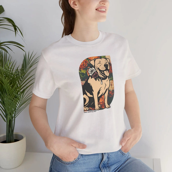 Happy Pit Floral Unisex Jersey Short Sleeve Tee Printify