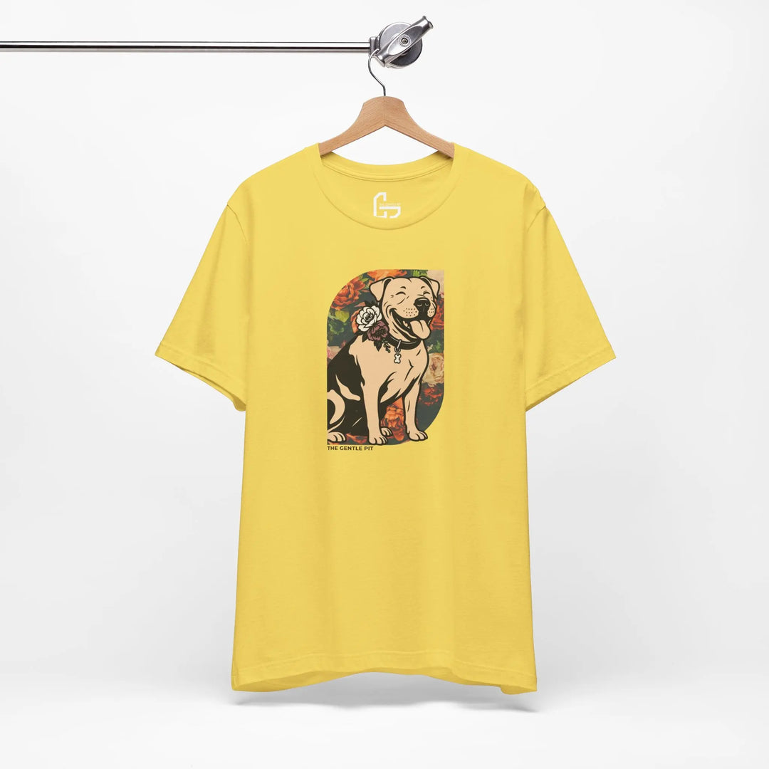 Happy Pit Floral Unisex Jersey Short Sleeve Tee Printify