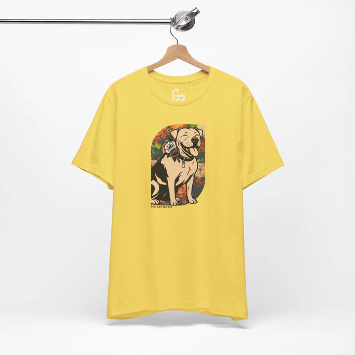 Happy Pit Floral Unisex Jersey Short Sleeve Tee Printify