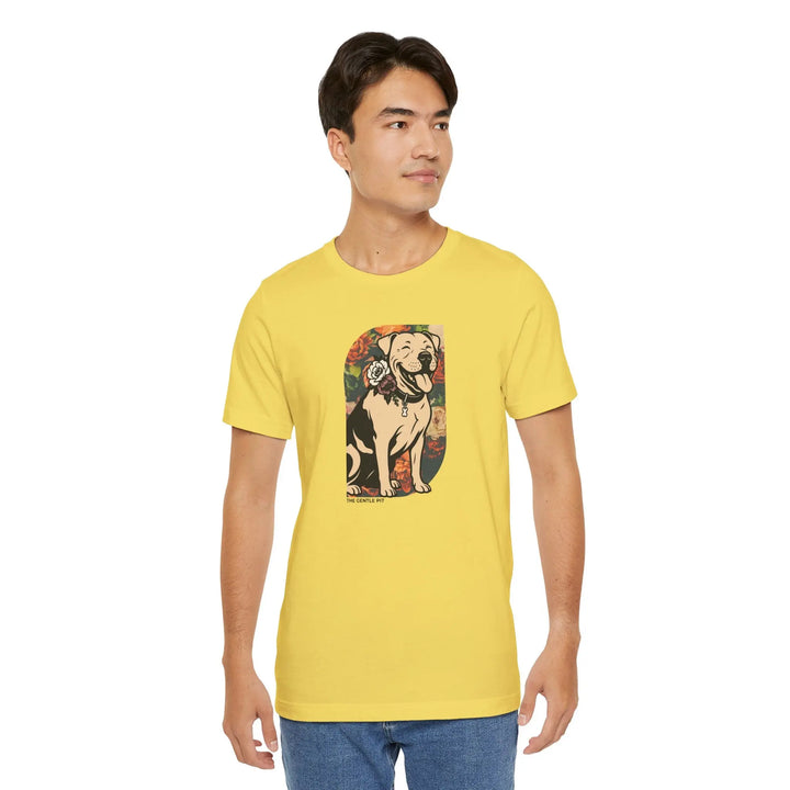 Happy Pit Floral Unisex Jersey Short Sleeve Tee Printify
