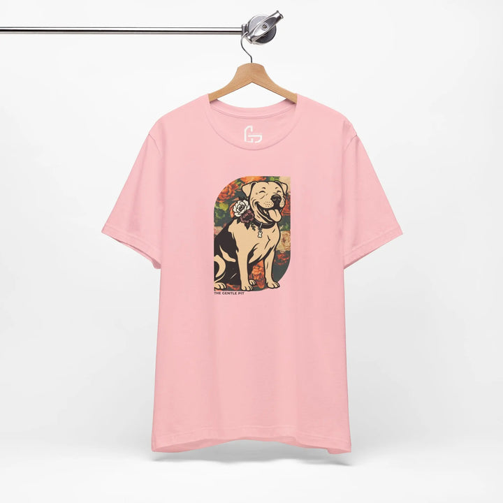 Happy Pit Floral Unisex Jersey Short Sleeve Tee Printify