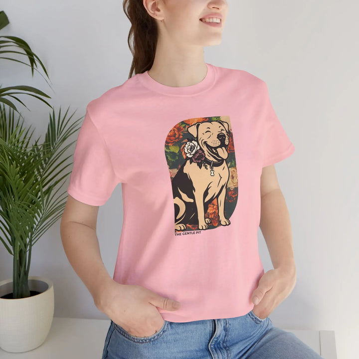 Happy Pit Floral Unisex Jersey Short Sleeve Tee Printify
