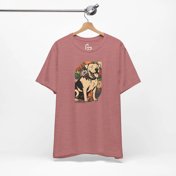 Happy Pit Floral Unisex Jersey Short Sleeve Tee Printify