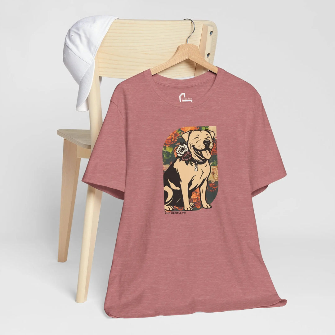 Happy Pit Floral Unisex Jersey Short Sleeve Tee Printify