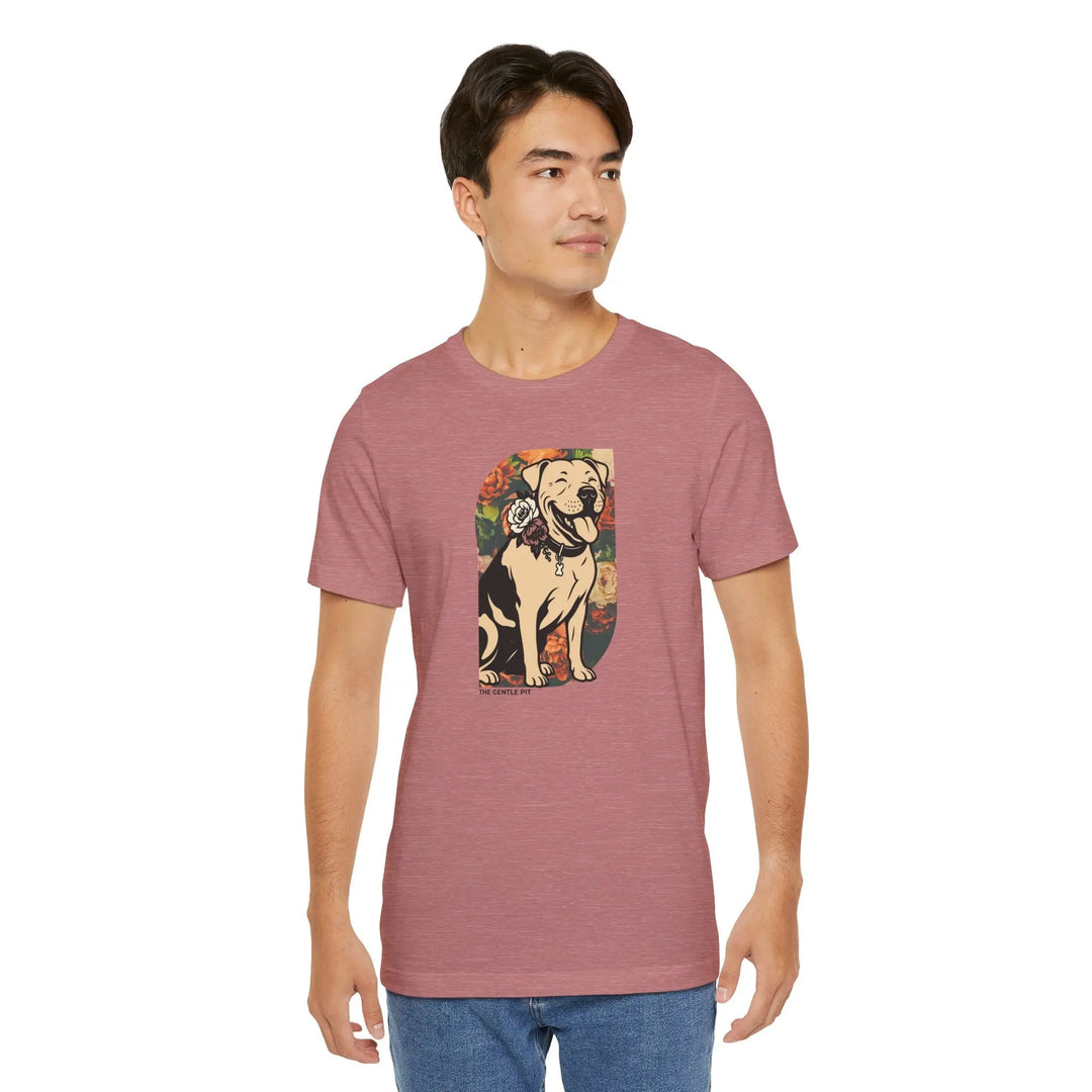 Happy Pit Floral Unisex Jersey Short Sleeve Tee Printify