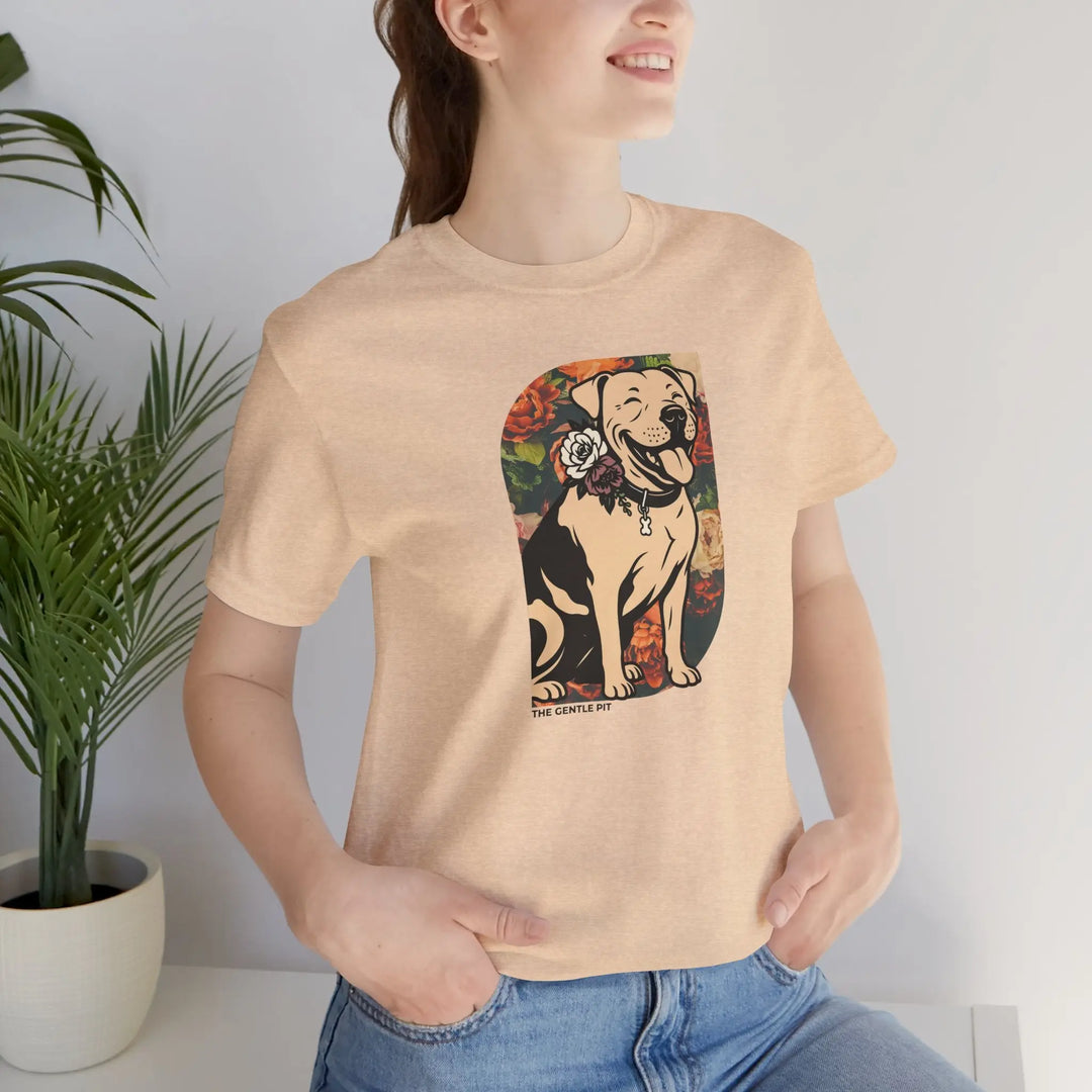 Happy Pit Floral Unisex Jersey Short Sleeve Tee Printify