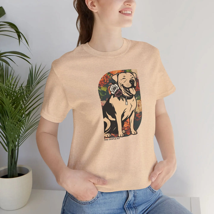 Happy Pit Floral Unisex Jersey Short Sleeve Tee Printify