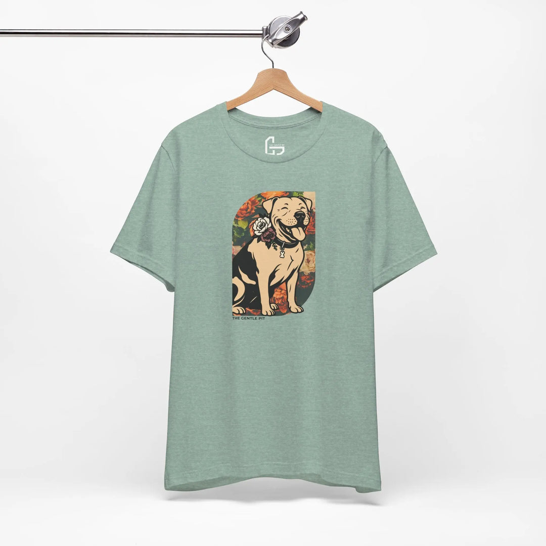 Happy Pit Floral Unisex Jersey Short Sleeve Tee Printify