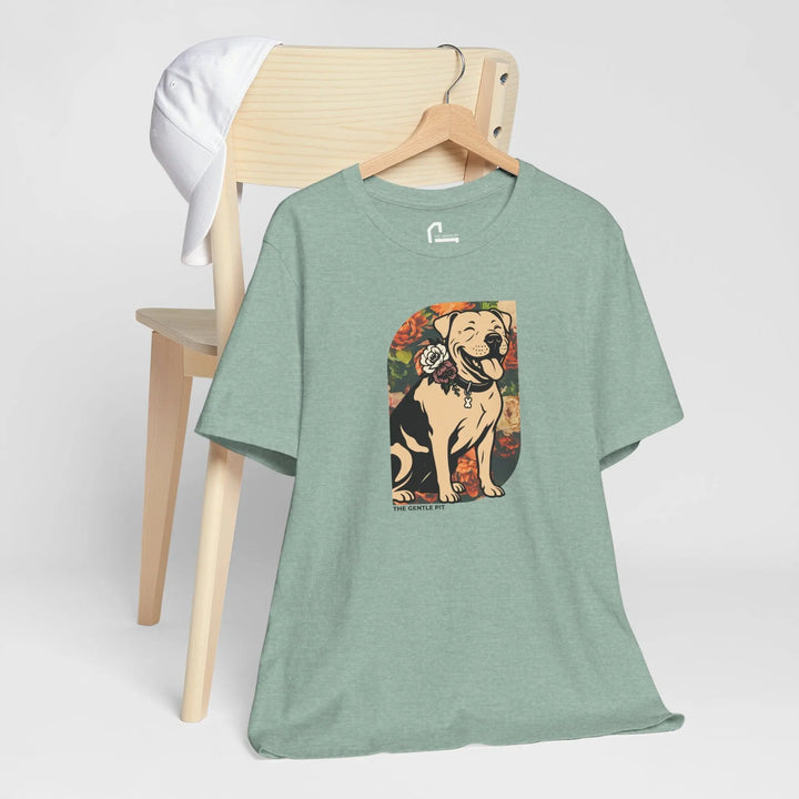 Happy Pit Floral Unisex Jersey Short Sleeve Tee Printify