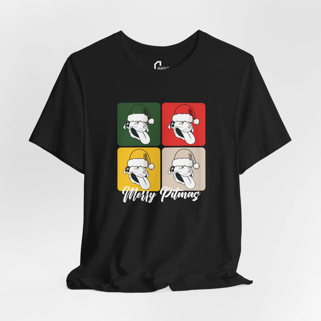 Merry Pitmas V5 Unisex Short Sleeve T-shirt Printify