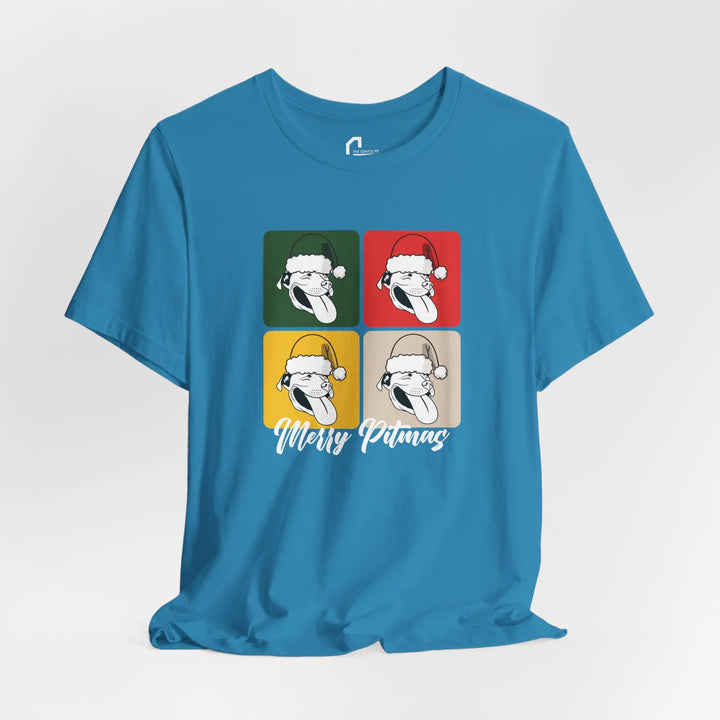 Merry Pitmas V5 Unisex Short Sleeve T-shirt Printify