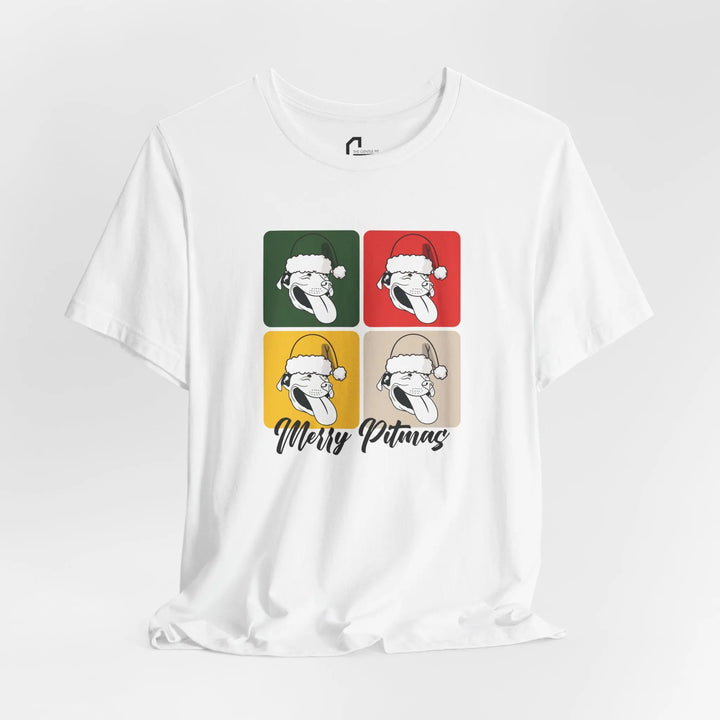 Merry Pitmas V5 Unisex Short Sleeve T-shirt Printify