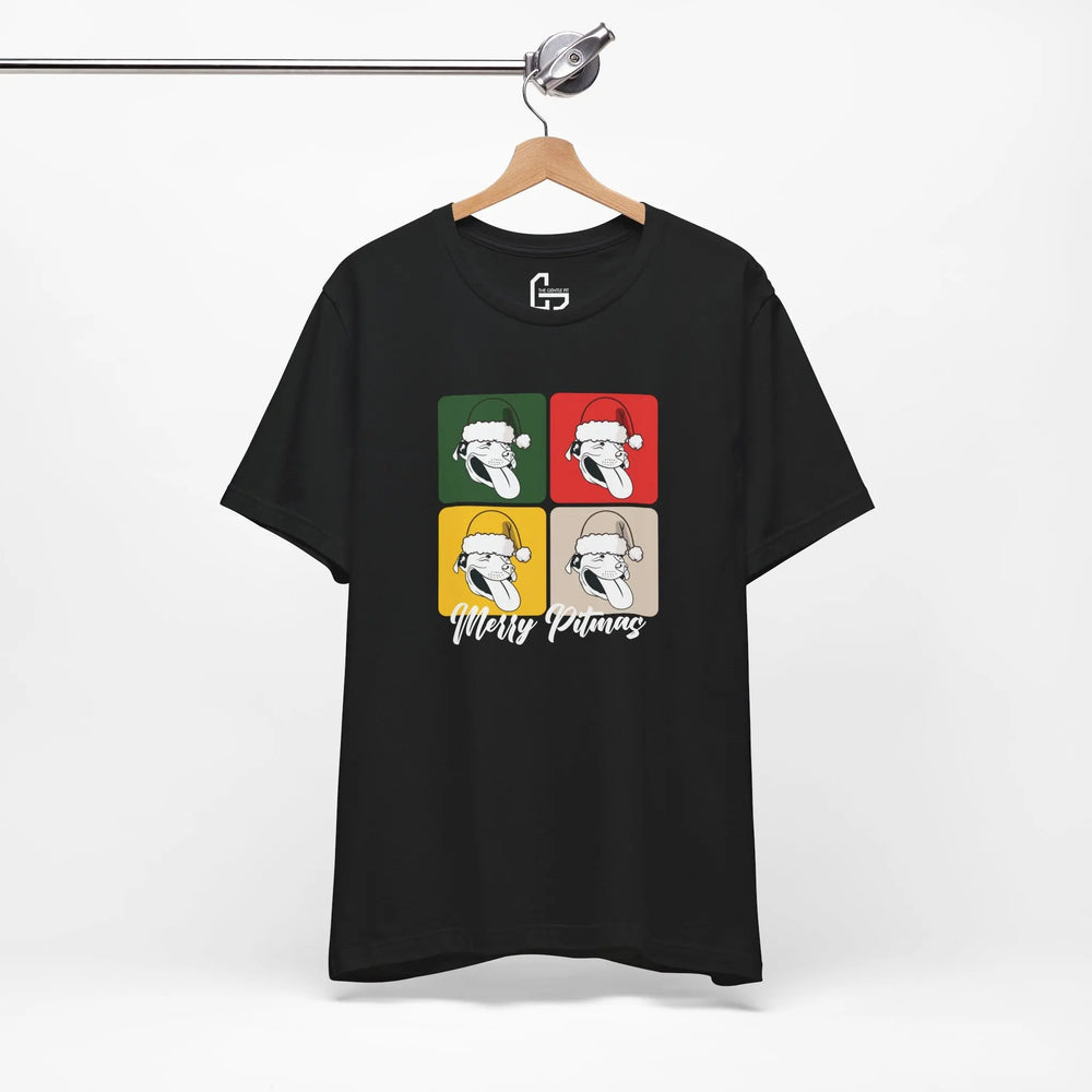 Merry Pitmas V5 Unisex Short Sleeve T-shirt Printify