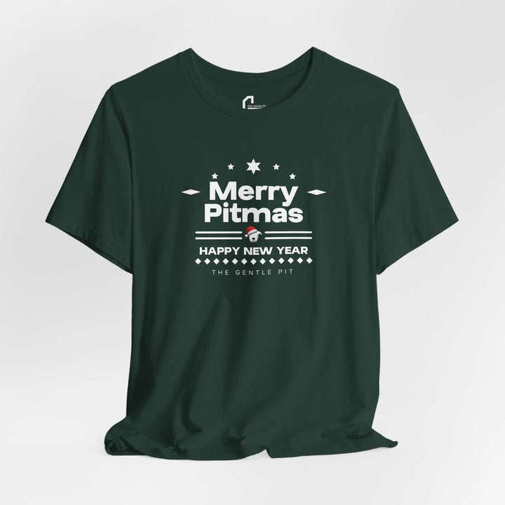 Merry Pitmas V5 Unisex Short Sleeve T-shirt Printify