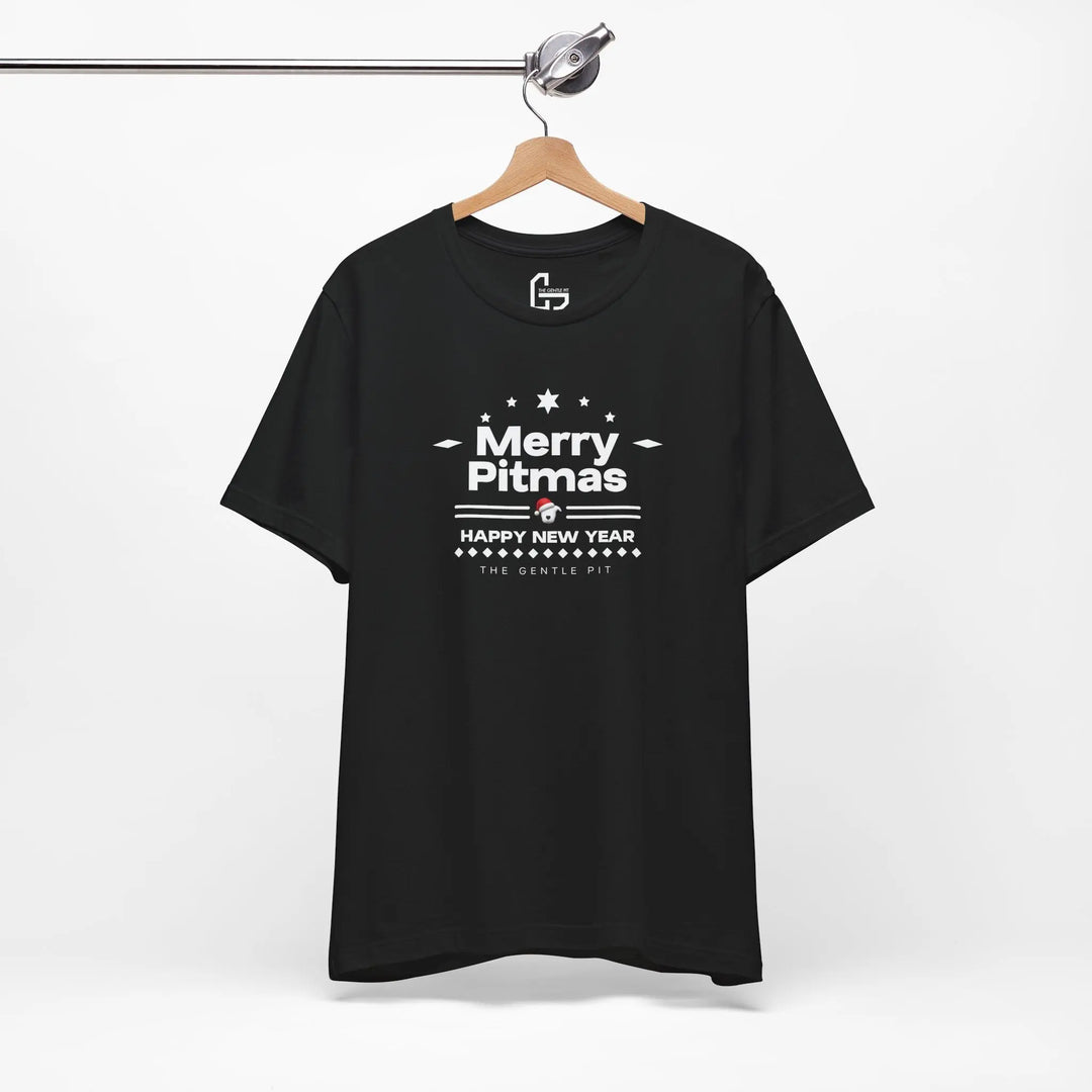 Merry Pitmas V5 Unisex Short Sleeve T-shirt Printify