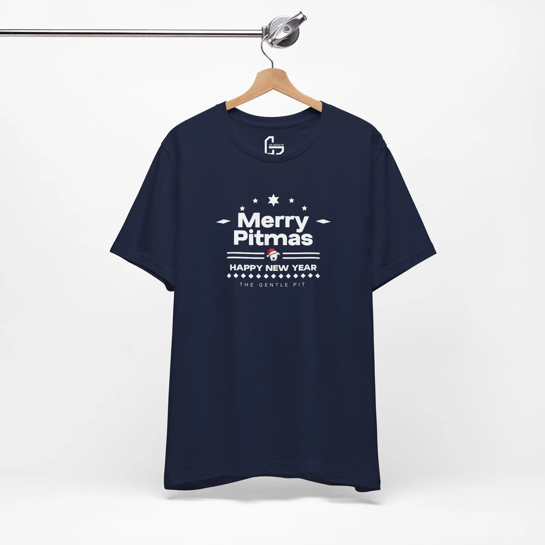 Merry Pitmas V5 Unisex Short Sleeve T-shirt Printify