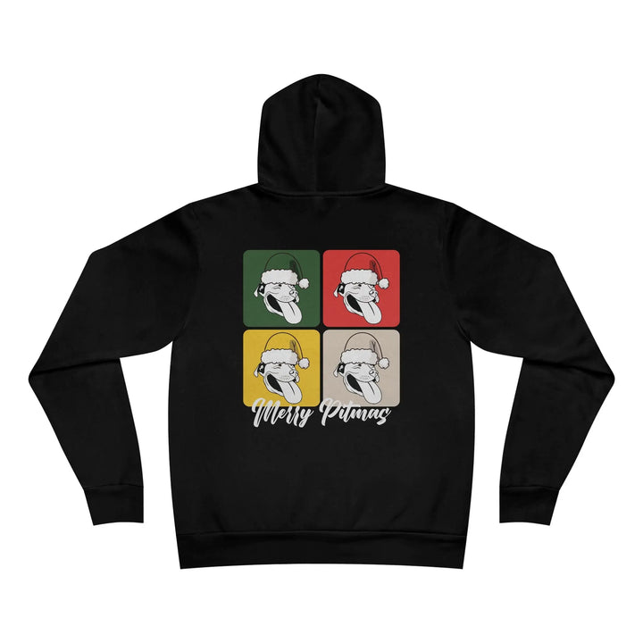 Merry Pitmas V5 Unisex Sponge Fleece Pullover Hoodie Printify