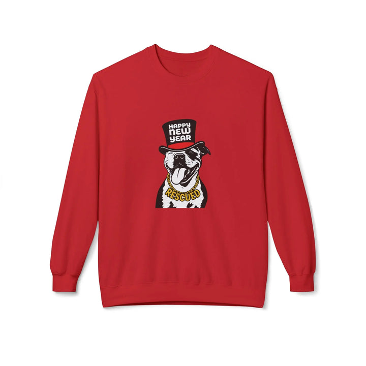 New Year PIT Softstyle Fleece Crewneck Sweatshirt Printify