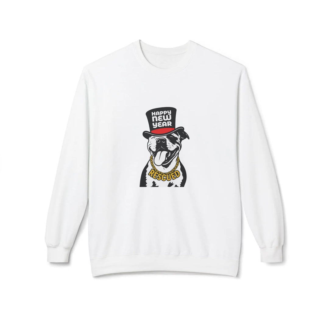 New Year PIT Softstyle Fleece Crewneck Sweatshirt Printify