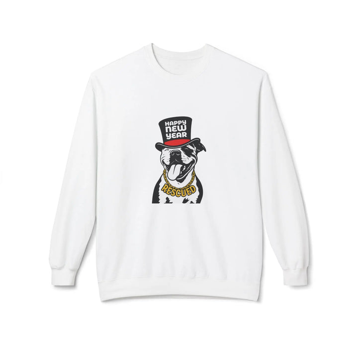 New Year PIT Softstyle Fleece Crewneck Sweatshirt Printify