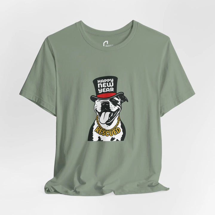 New Year PIT Unisex Short Sleeve T-shirt Printify