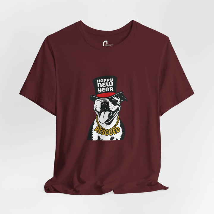 New Year PIT Unisex Short Sleeve T-shirt Printify