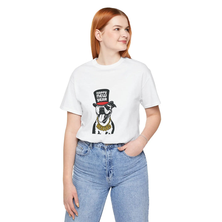 New Year PIT Unisex Short Sleeve T-shirt Printify