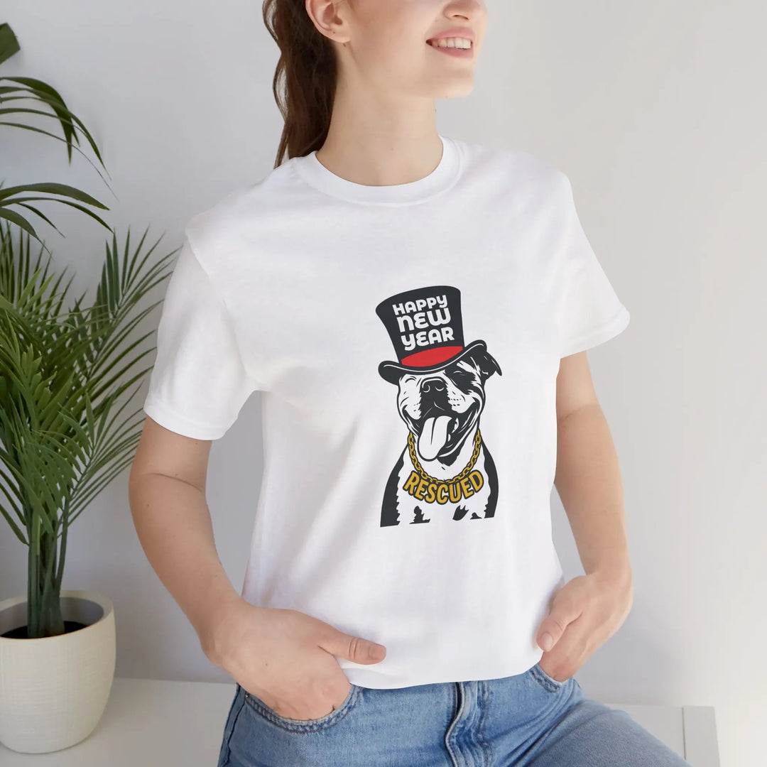 New Year PIT Unisex Short Sleeve T-shirt Printify