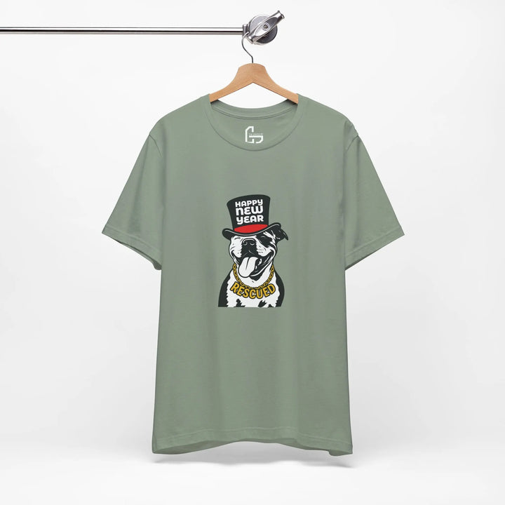 New Year PIT Unisex Short Sleeve T-shirt Printify