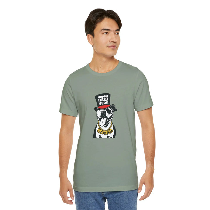 New Year PIT Unisex Short Sleeve T-shirt Printify