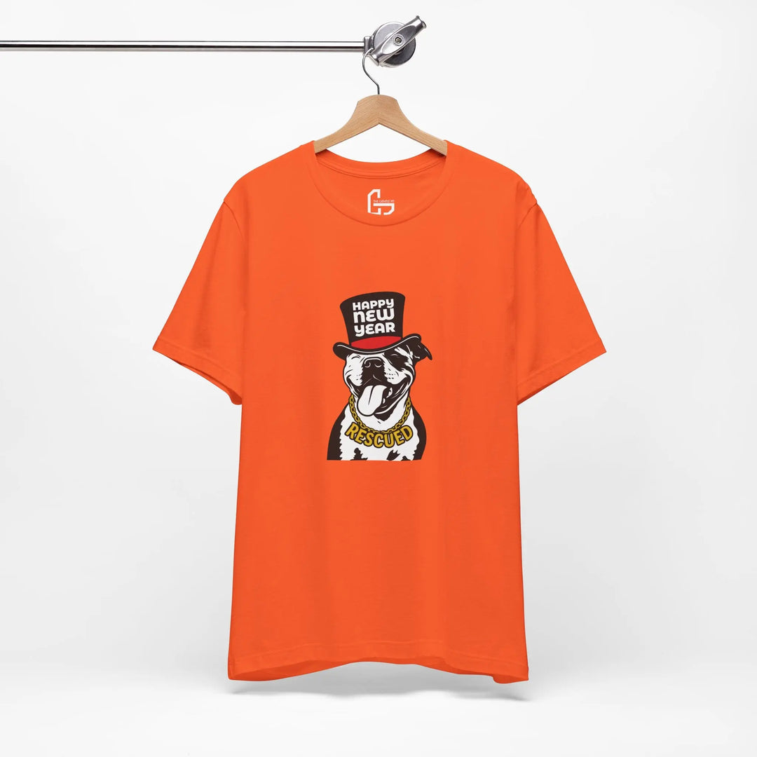 New Year PIT Unisex Short Sleeve T-shirt Printify