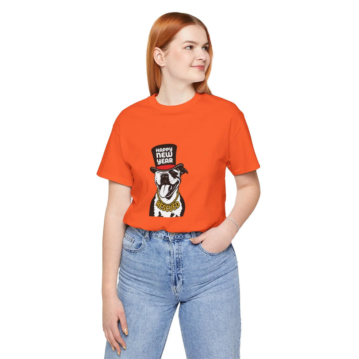 New Year PIT Unisex Short Sleeve T-shirt Printify