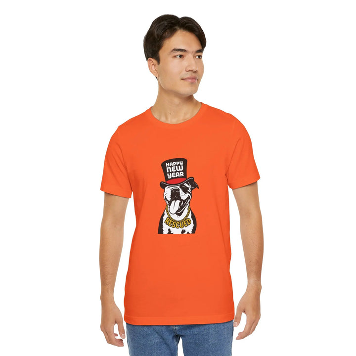 New Year PIT Unisex Short Sleeve T-shirt Printify