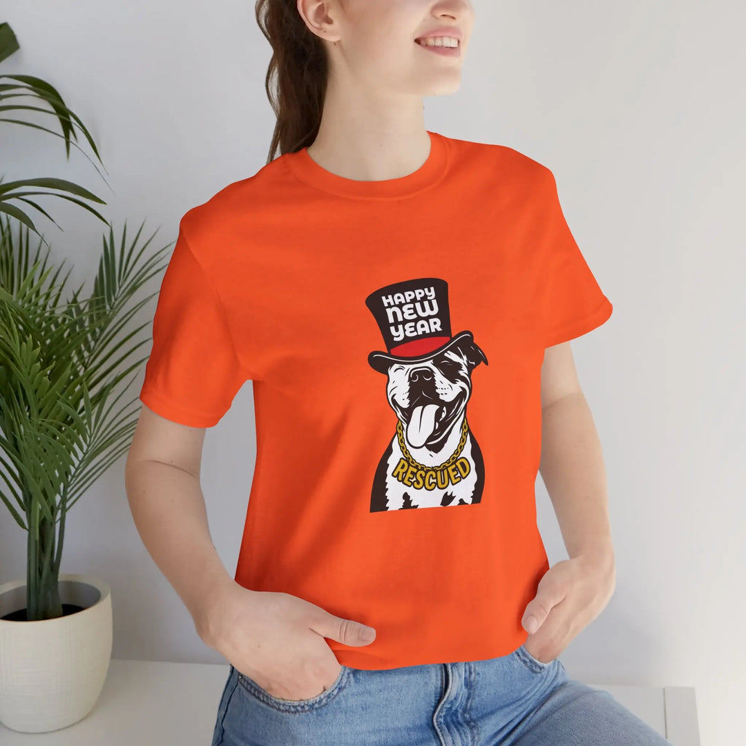 New Year PIT Unisex Short Sleeve T-shirt Printify